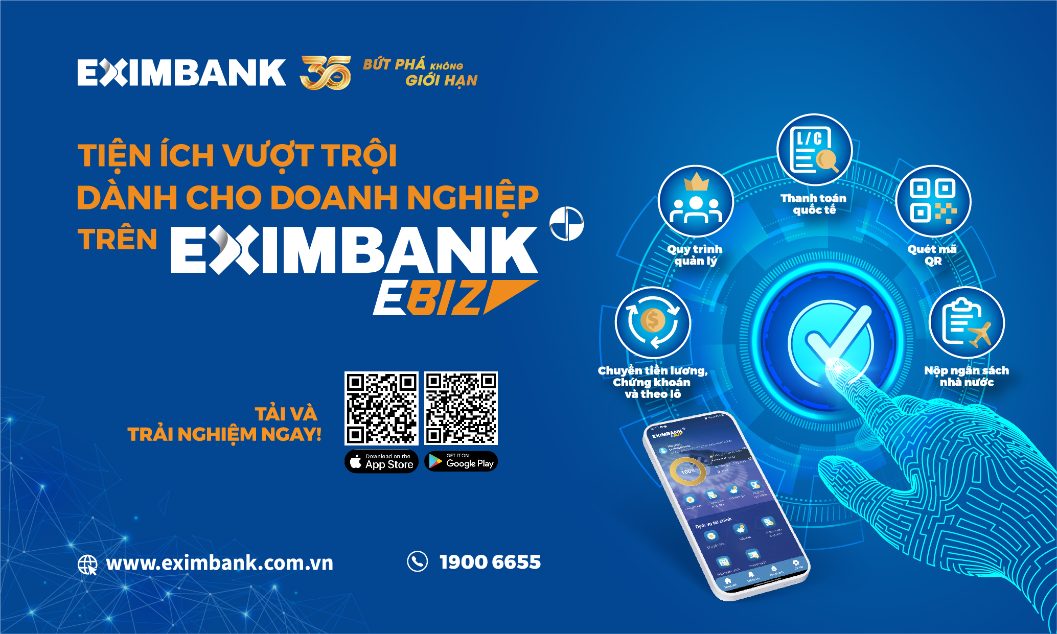 Eximbank mang Ebiz đến I4.0 Awards Việt Nam 2024 - Tiên phong trong chuyển đổi số